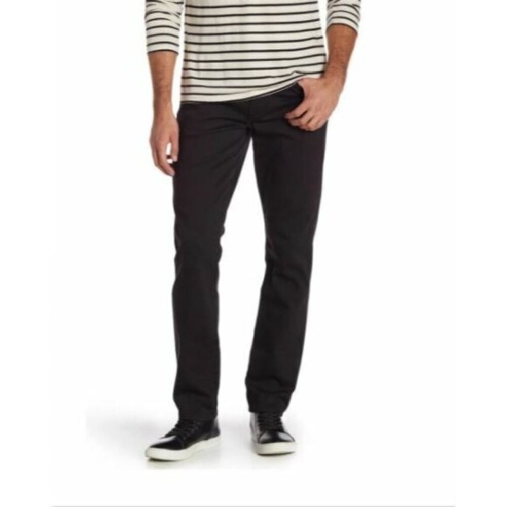 Joe's Jeans Mens Black Pants The Slim Stretch Twill Pants After Dark SZ 30 NWT